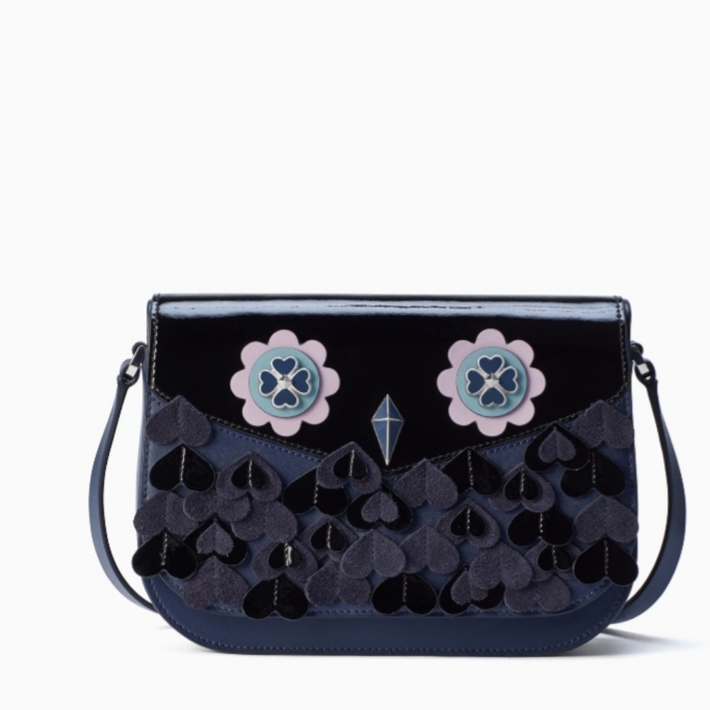 KATE SPADE WOMENS ZIBBI MEDIUM FLAP SHOULDER BAG